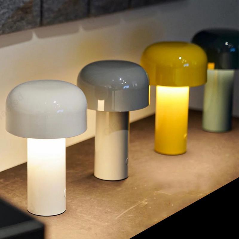 Nordic Glow - Tragbare USB Aufladung Touch Nachttischlampe