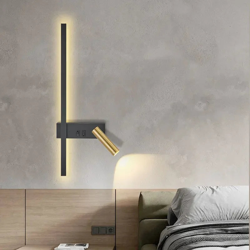 Akagi – Zeitgemäße Wandlampe mit edlem Licht