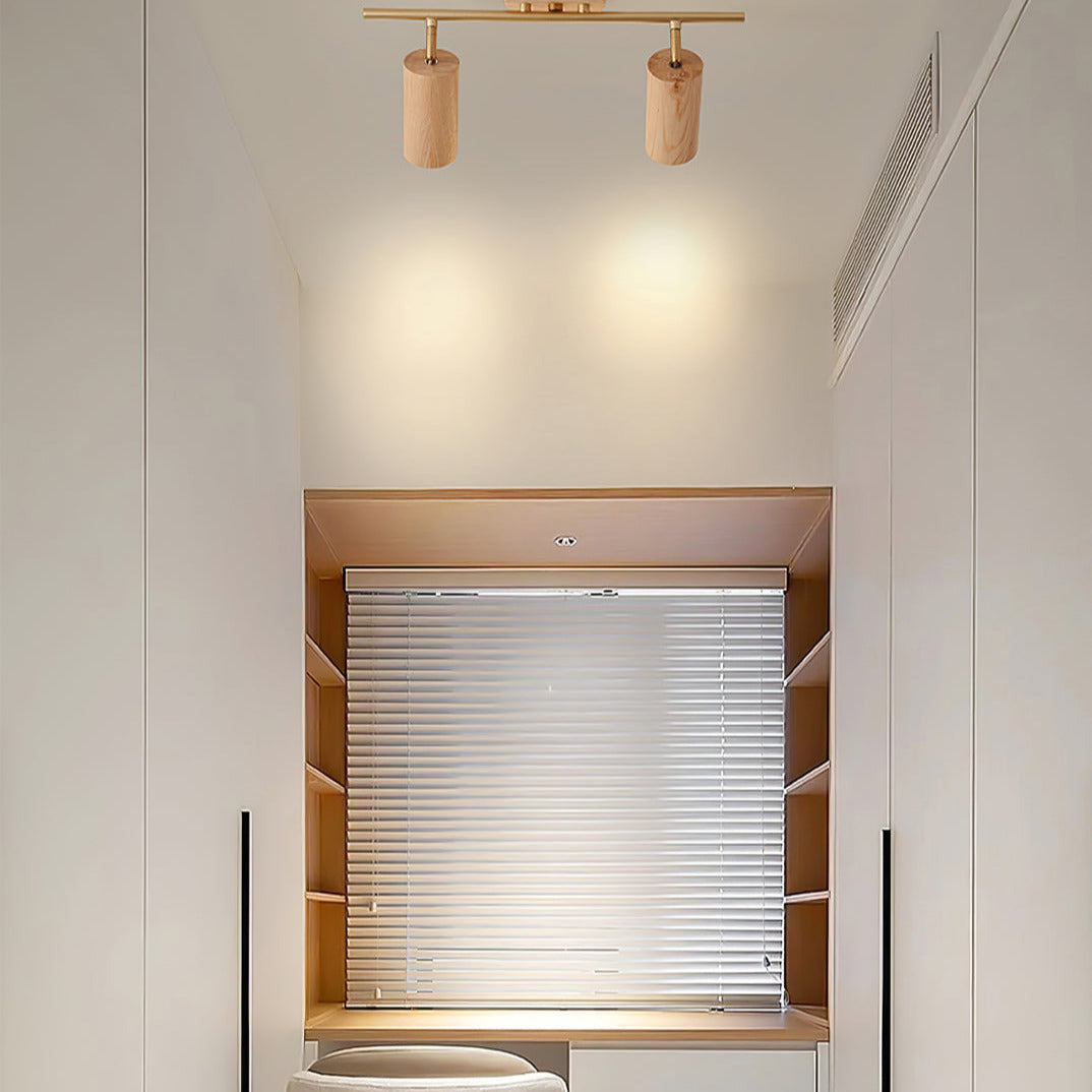 Nerea – Moderne Holz-Deckenlampe