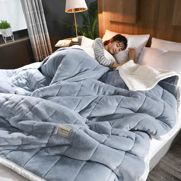 Velina – Kuschelige Sherpa-Fleece-Decke