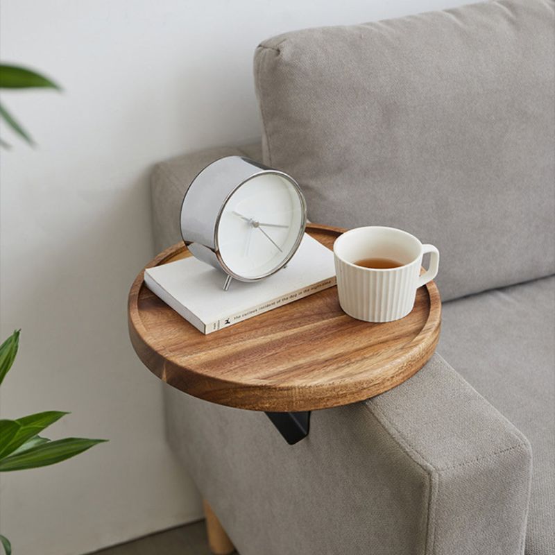 Nero – Einstellbares Tablett für Sofa-Armlehne aus Holz