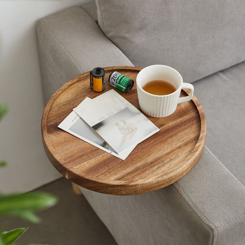 Nero – Einstellbares Tablett für Sofa-Armlehne aus Holz