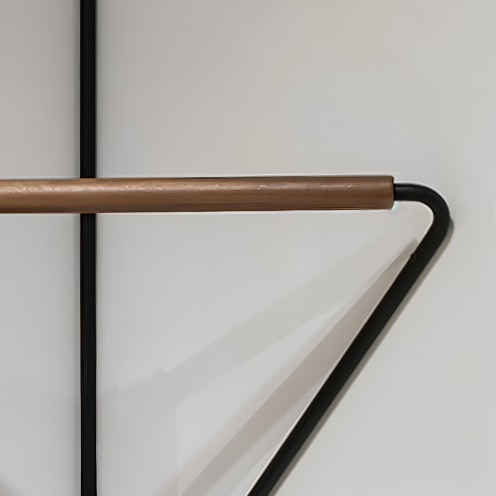 Mika – Minimalistischer Design-Eck-Kleiderständer