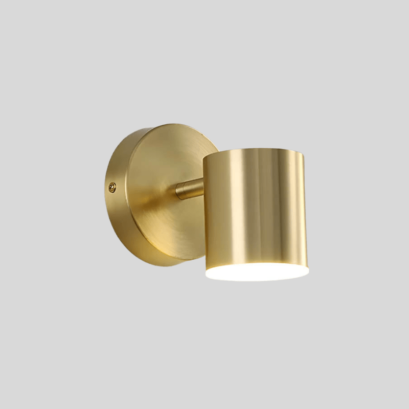 Natsumi – Skandinavische Kupfer-LED-Lampe für die Wand