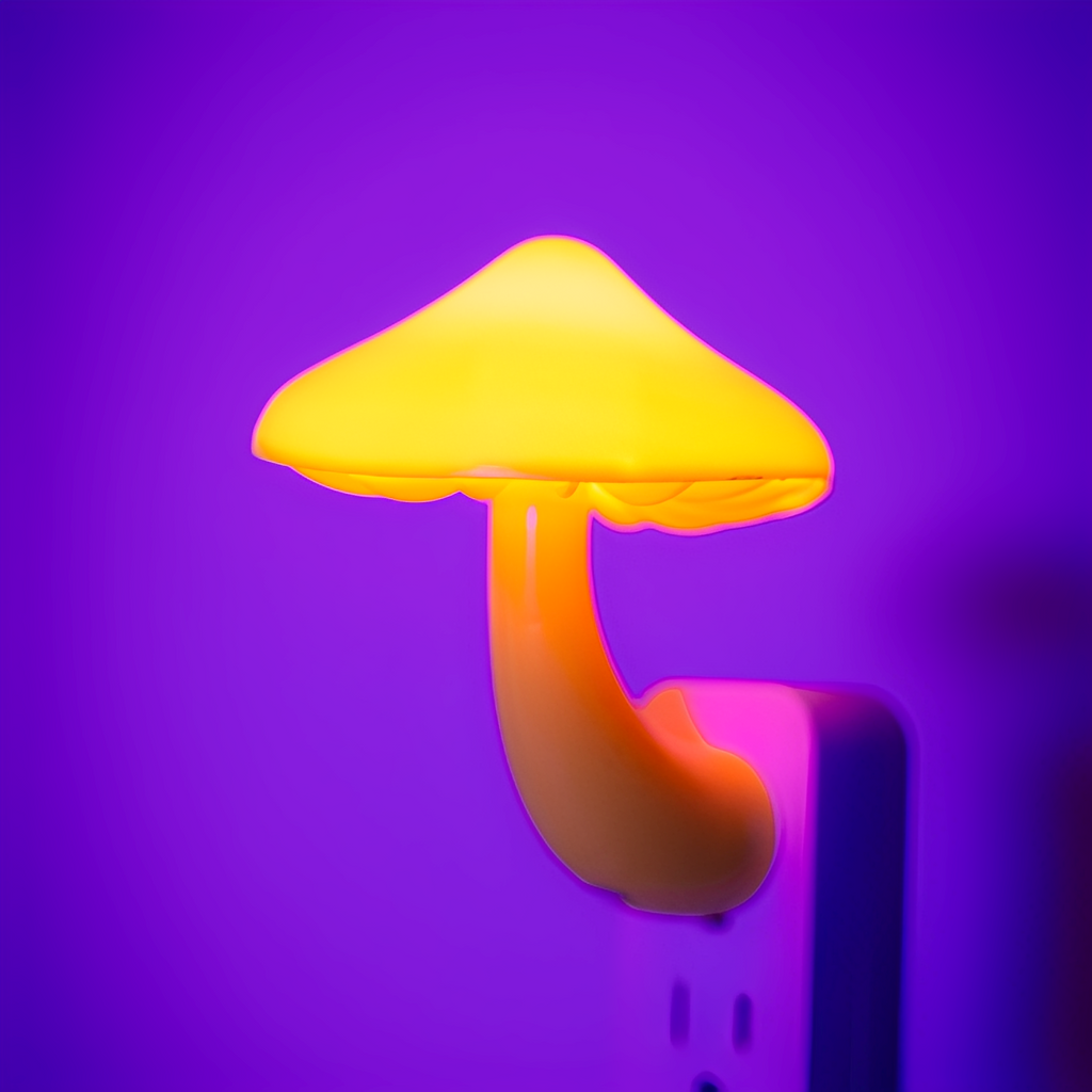 Minea – LED-Pilzleuchte mit automatischem Sensor
