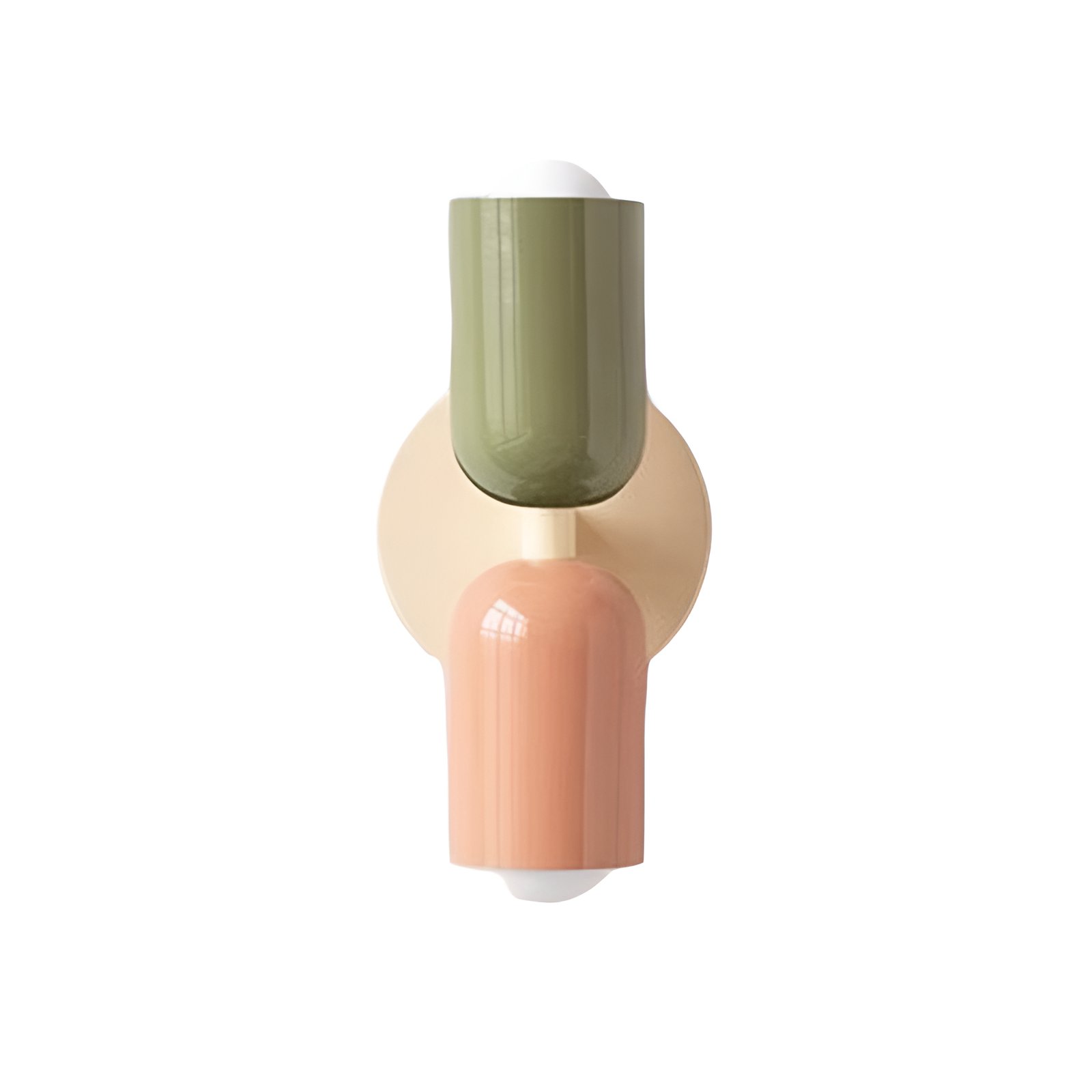 Cleah – Moderne Wandlampe mit zwei Eisenköpfen