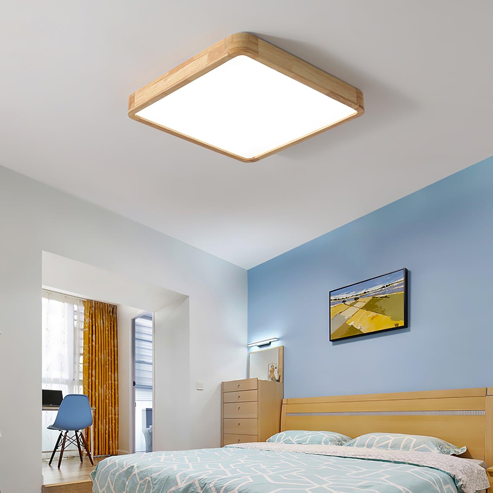 Rika – Moderne rechteckige LED-Lampe für die Decke