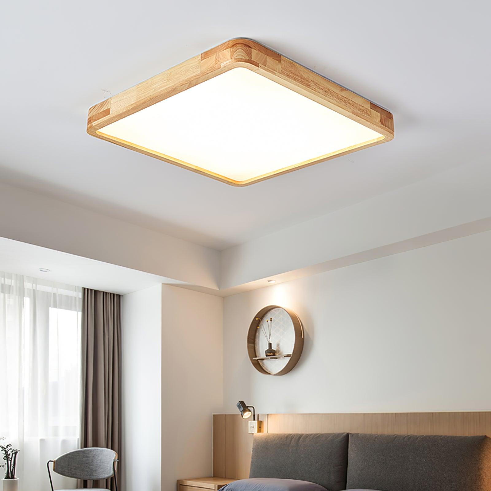 Rika – Moderne rechteckige LED-Lampe für die Decke