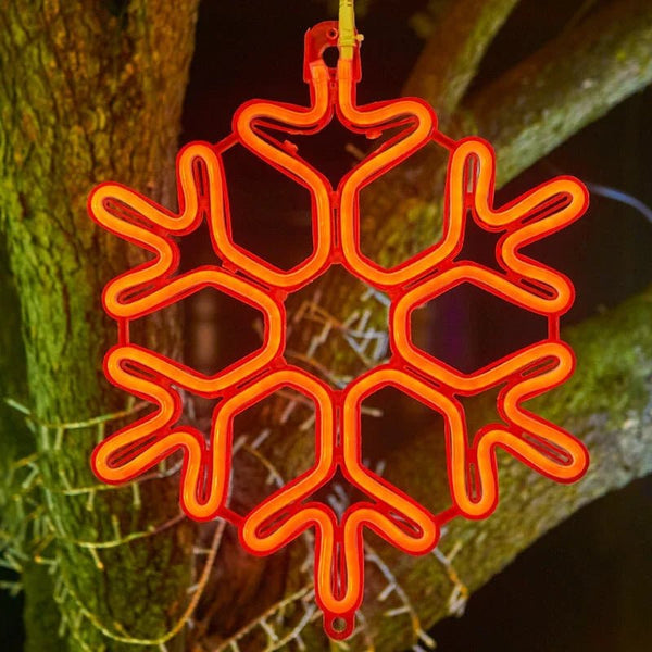 Yukina – LED-Licht in Schneeflockenform für Weihnachten