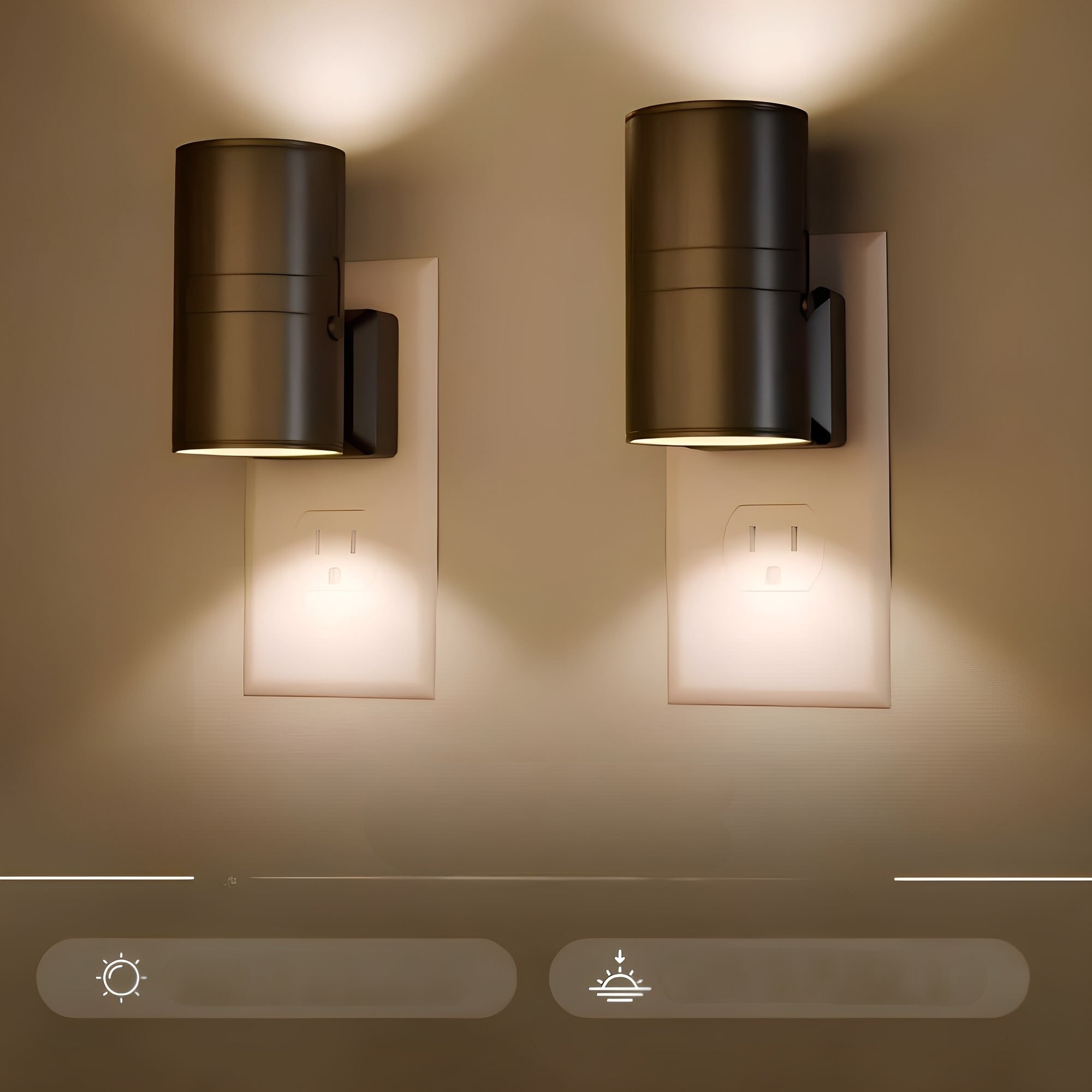 LumiGlow – LED-Wandleuchte mit verstellbarer Helligkeit