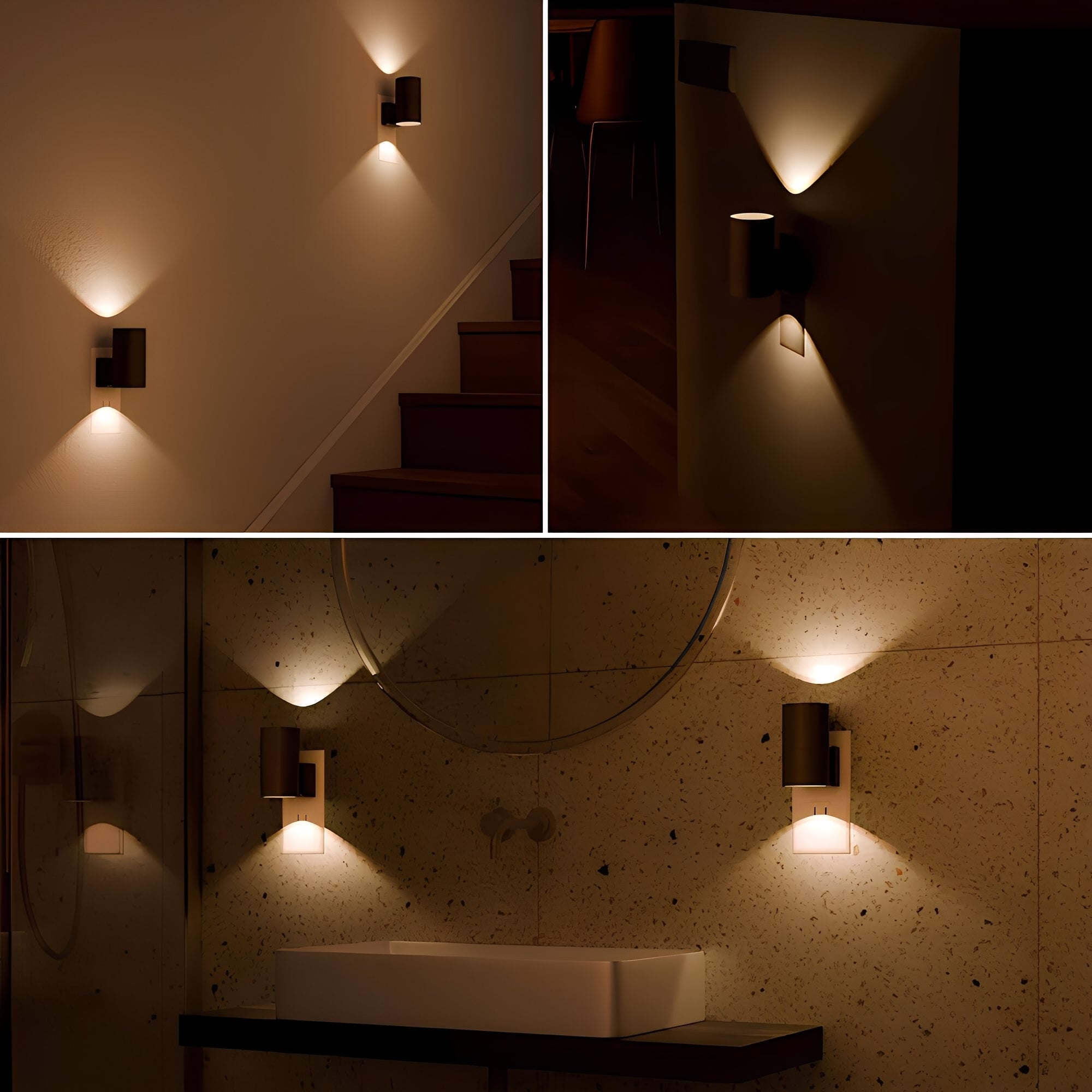 LumiGlow – LED-Wandleuchte mit verstellbarer Helligkeit