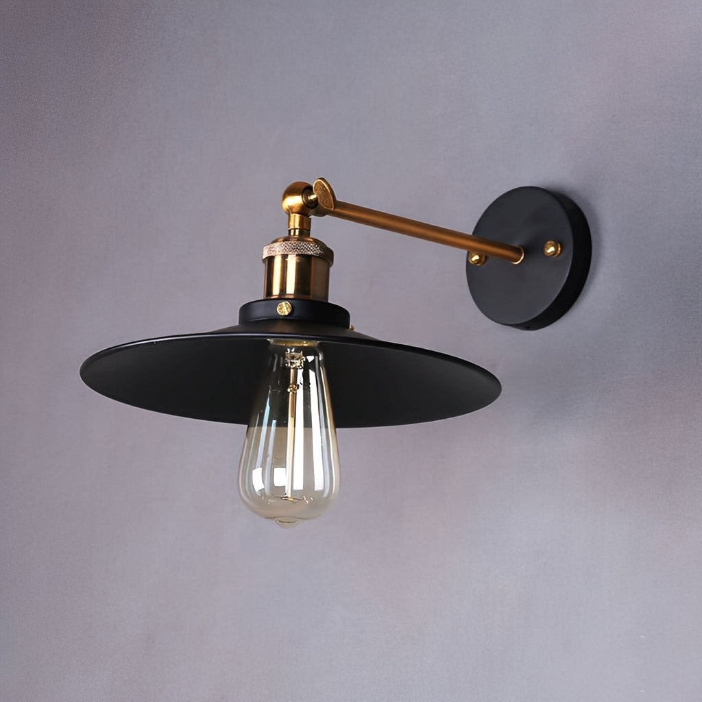Rafael – Vintage Eisen-Wandleuchte