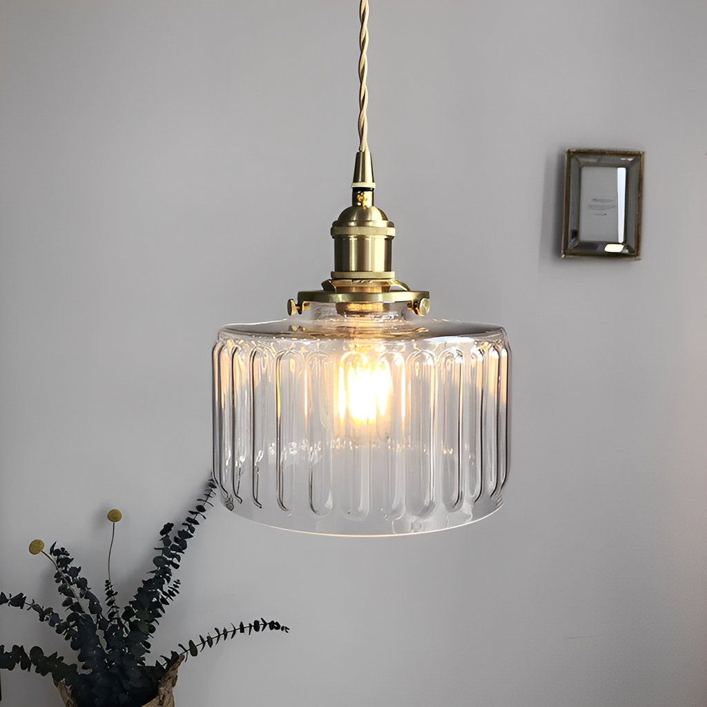 Danny – Nordic Retro Glas-Pendelleuchte