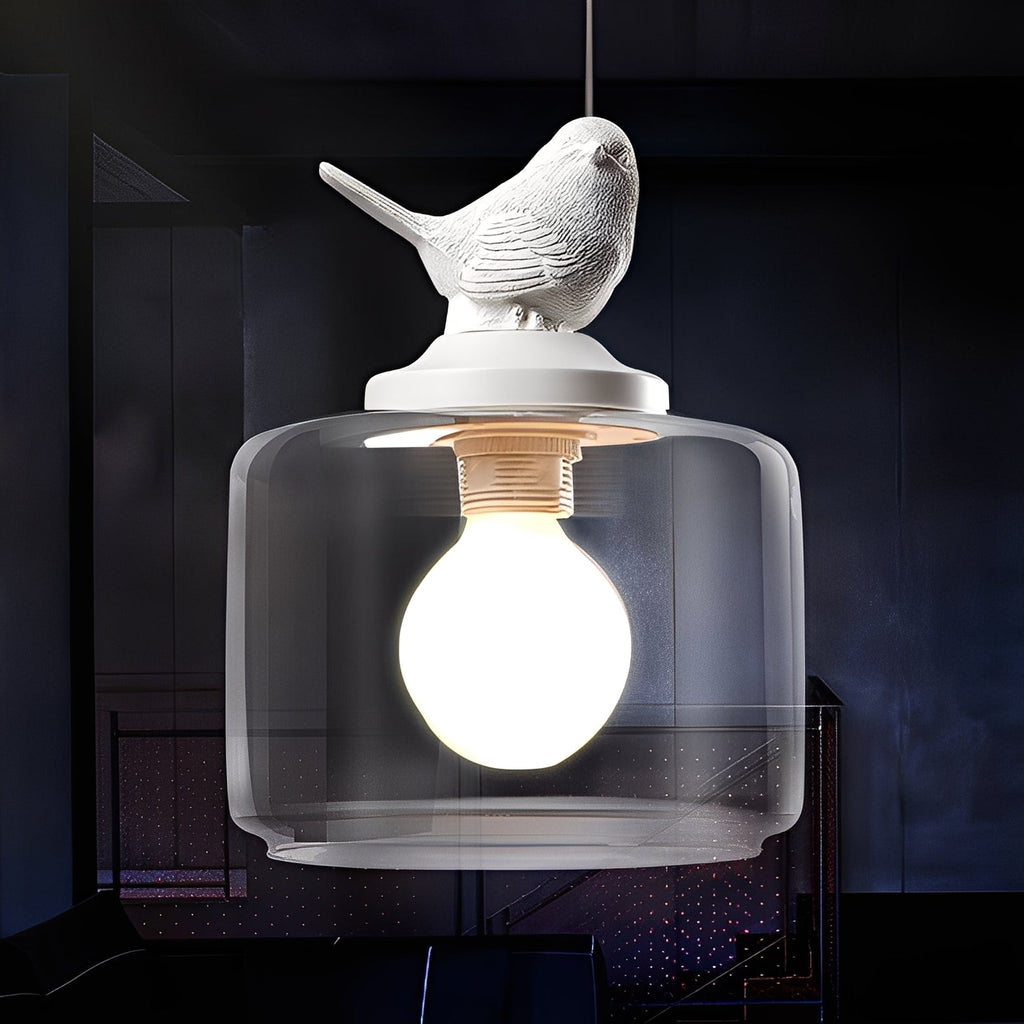 Aurel – Designer-Vogel-Pendelleuchte