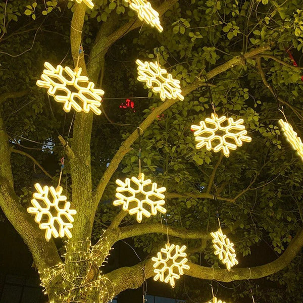 Yukina – LED-Licht in Schneeflockenform für Weihnachten