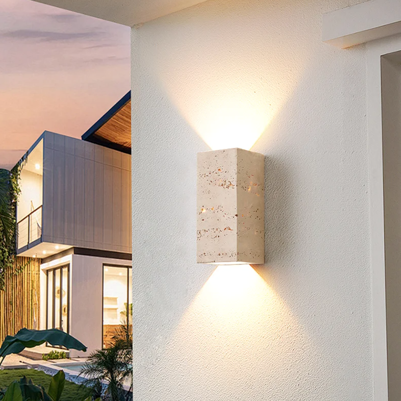 Kohana – Japanische Steinwandlampe