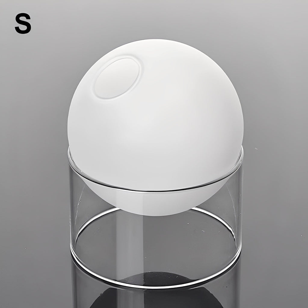 Amira – Farbige Glas Kugelvase Deko