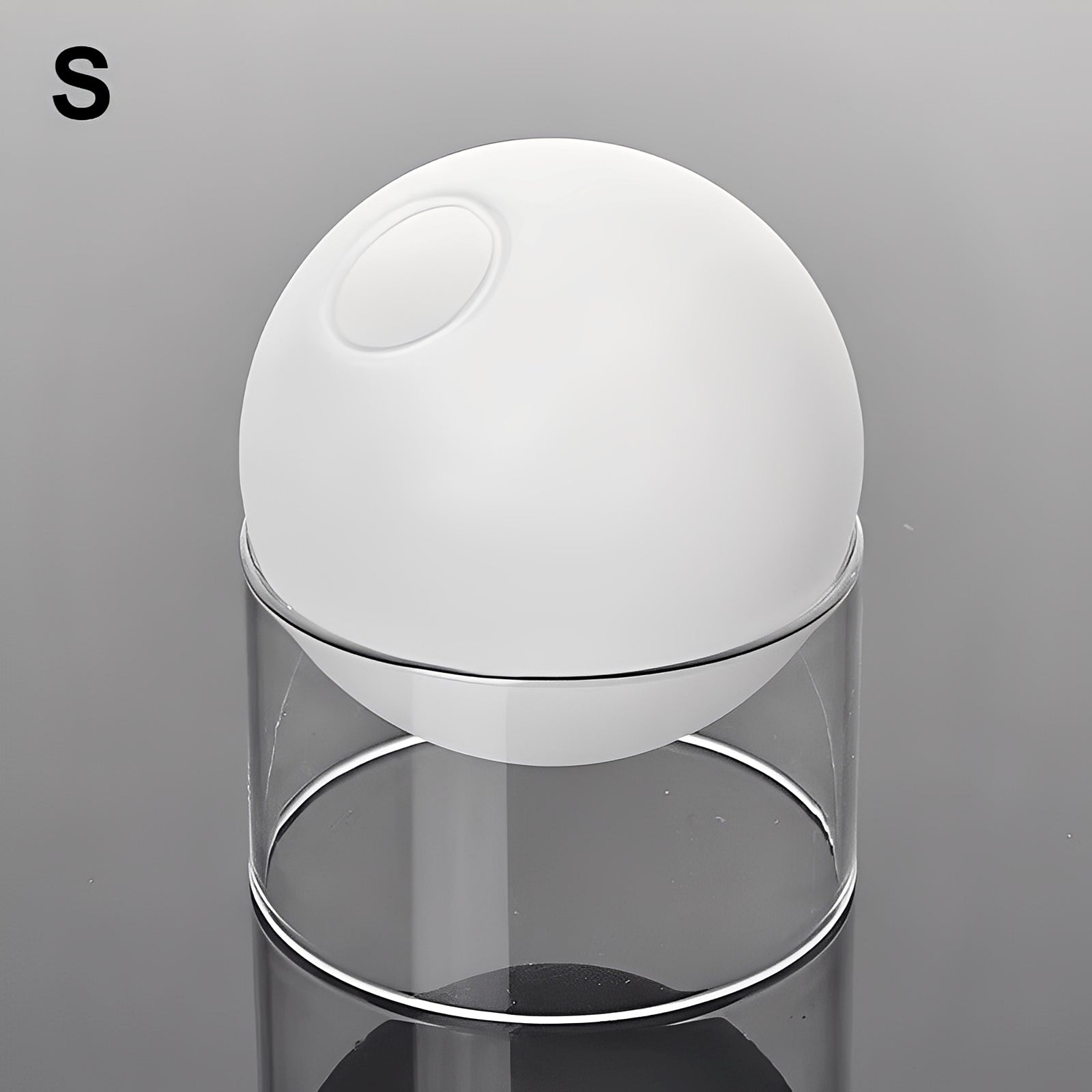 Amira – Farbige Glas Kugelvase Deko