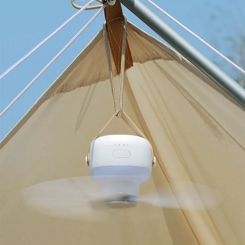 BreezeGo - Tragbarer Mini-Deckenventilator