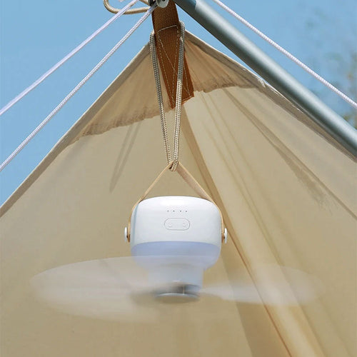 BreezeGo - Tragbarer Mini-Deckenventilator
