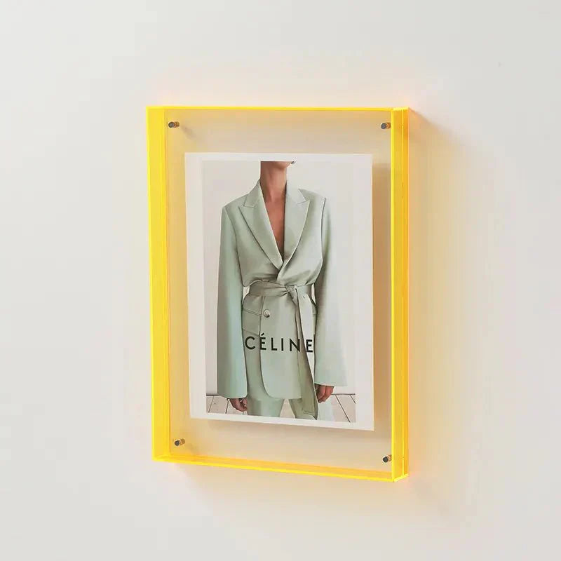 Clara – Durchsichtiger DIY-Fotorahmen aus Acryl