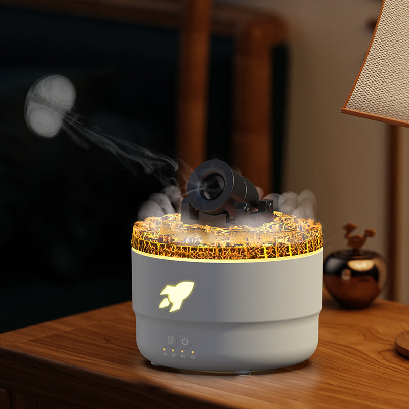 AromaGlow – Luftbefeuchter & Diffusor mit Nachtlicht-Effekt