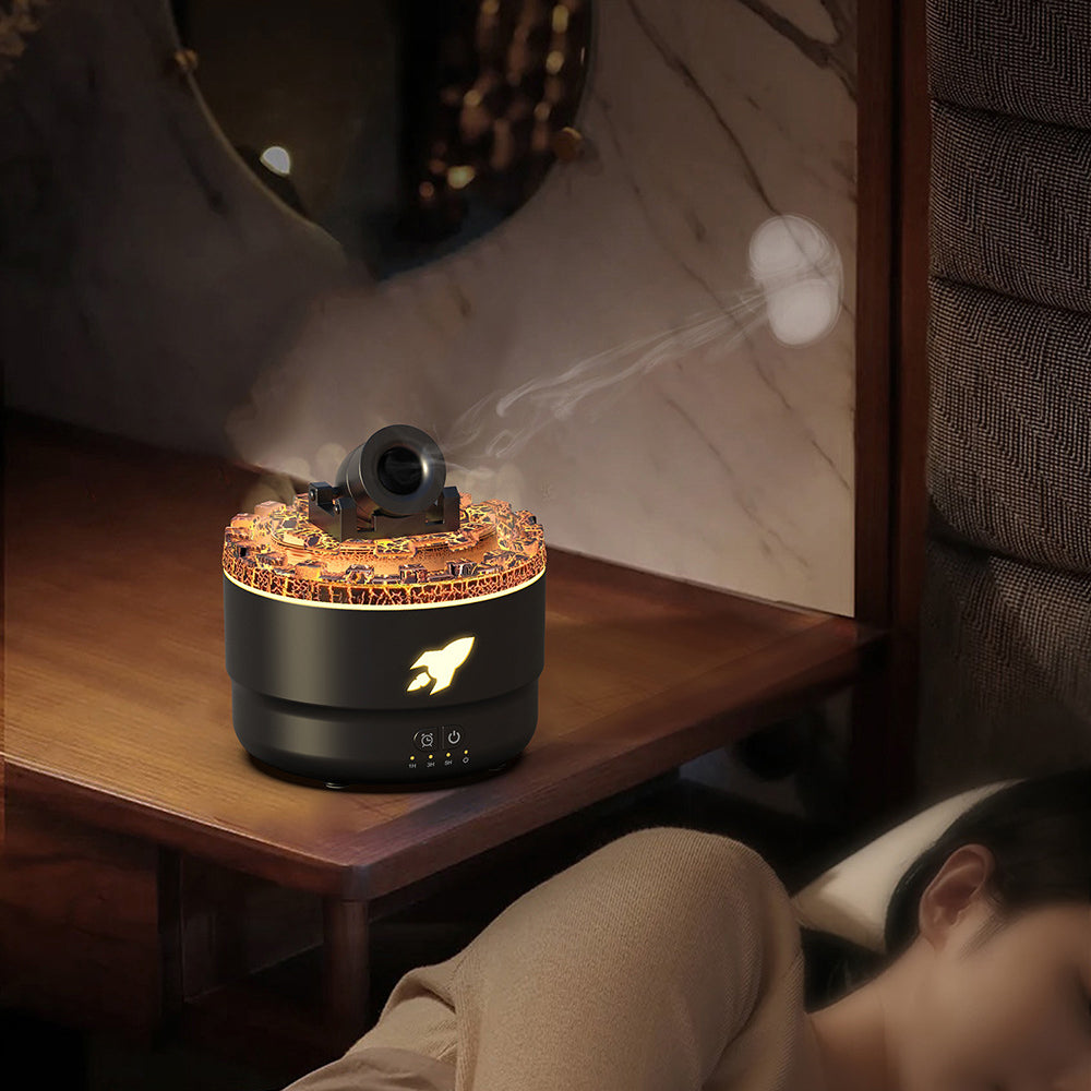 AromaGlow – Luftbefeuchter & Diffusor mit Nachtlicht-Effekt