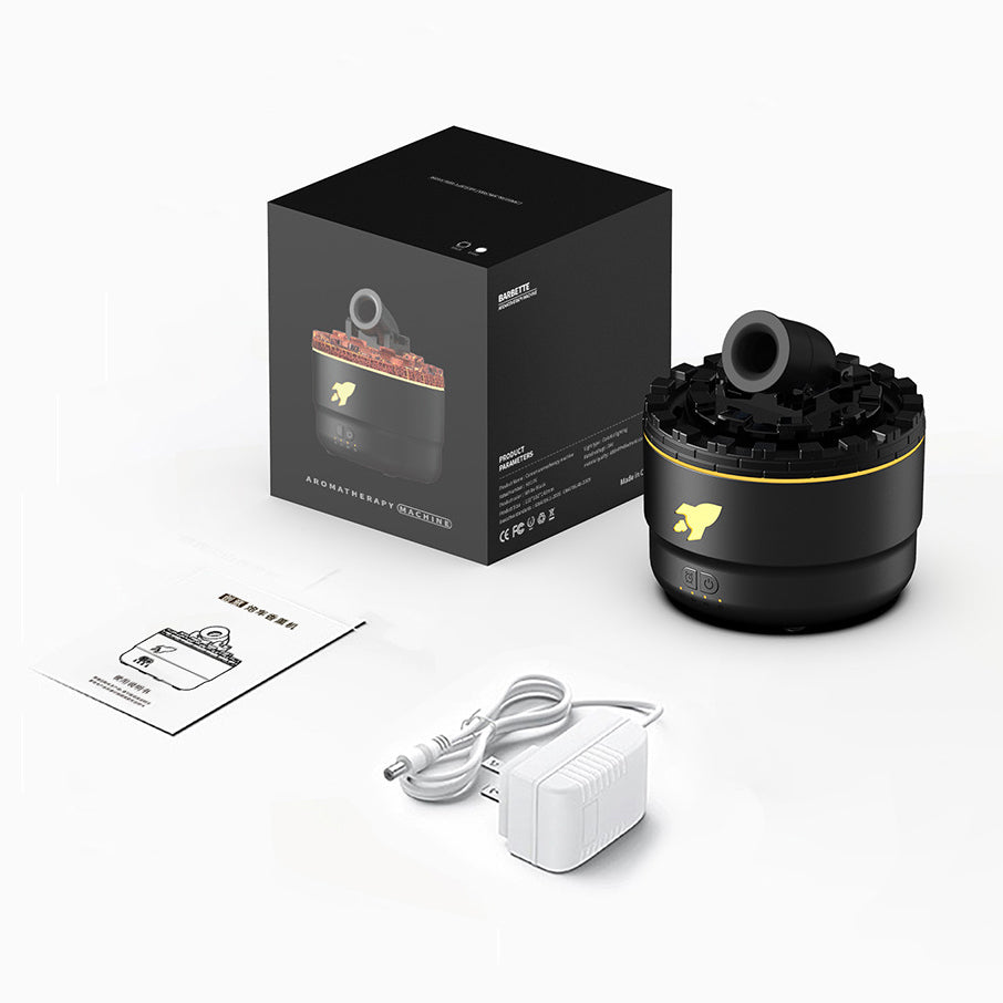 AromaGlow – Luftbefeuchter & Diffusor mit Nachtlicht-Effekt