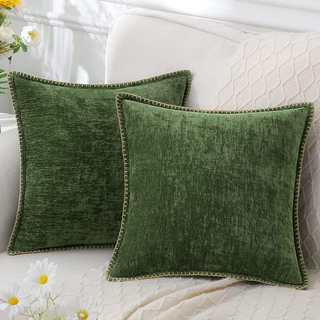 Audrey – Chenille-Kissenbezug für edles Wohndesign