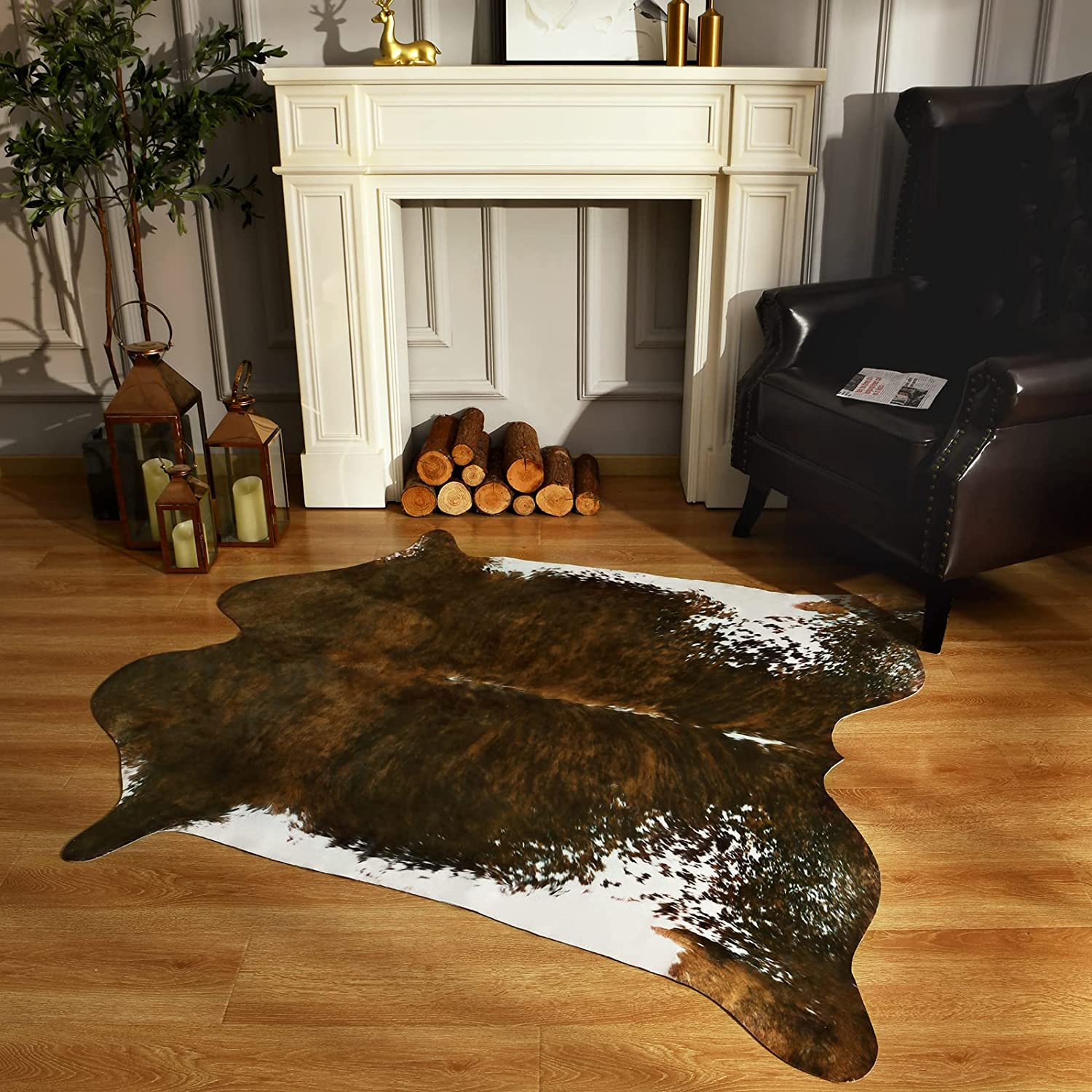 Teppich mit nordischem Tiermuster