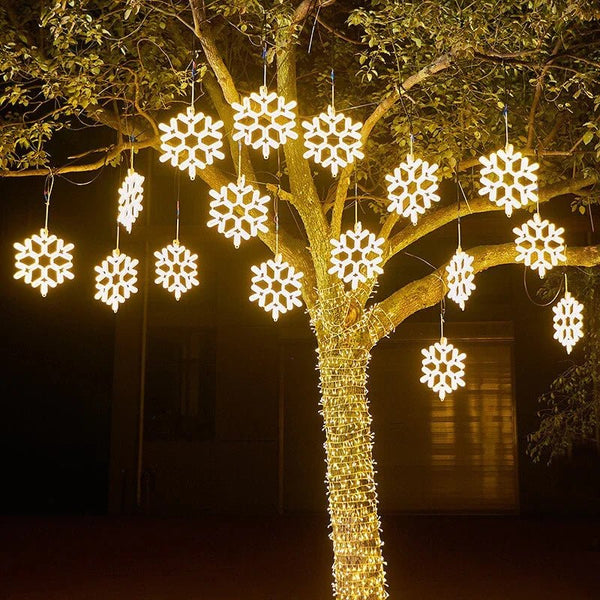 Yukina – LED-Licht in Schneeflockenform für Weihnachten