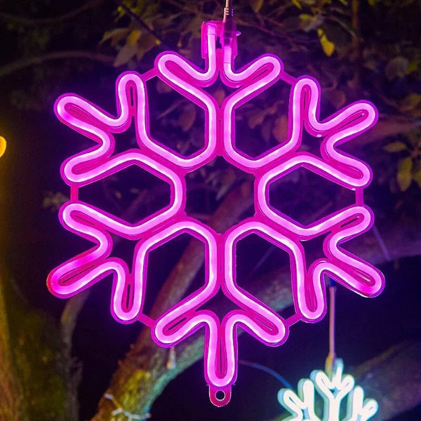 Yukina – LED-Licht in Schneeflockenform für Weihnachten