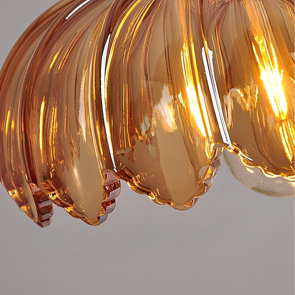 Alaric – Café-Lampe aus Messing und Glas