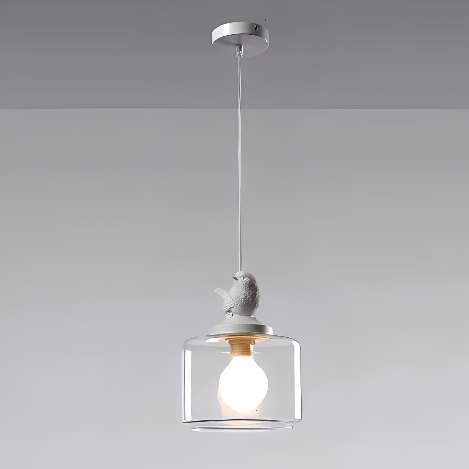 Aurel – Designer-Vogel-Pendelleuchte