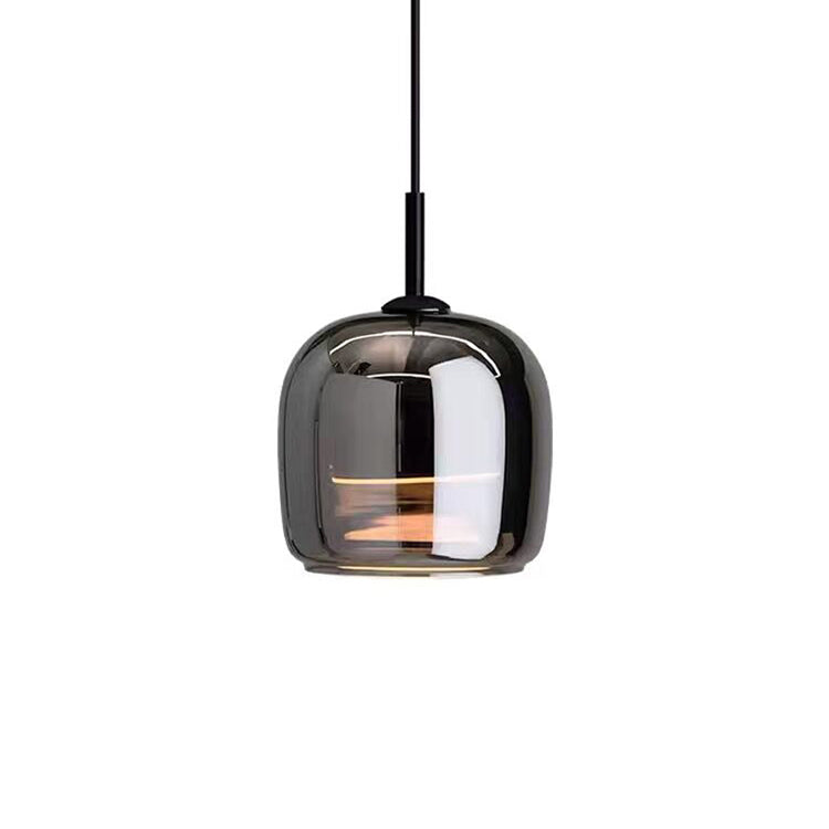 DarkNord – Moderne Hängelampe mit schwarzem Glasdesign