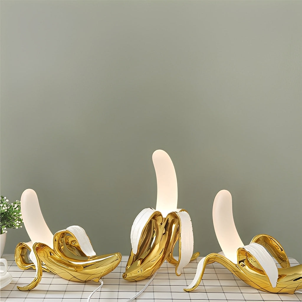 Ayano – Originelle Bananen-Tischleuchte