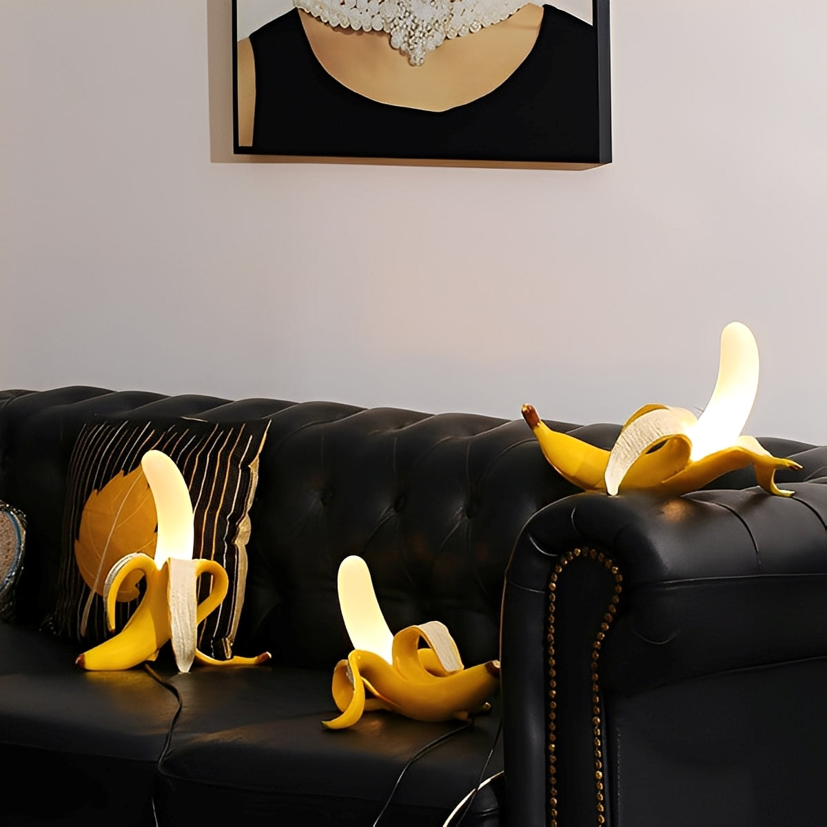 Ayano – Originelle Bananen-Tischleuchte
