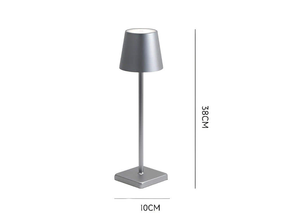 Isla – Wiederaufladbare Aluminium LED Tischleuchte