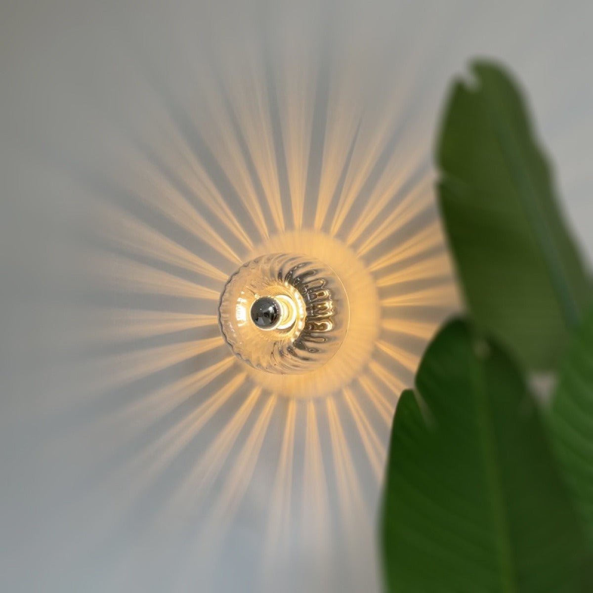 Isabelle – Moderne LED-Wandleuchte aus Glas & Metall