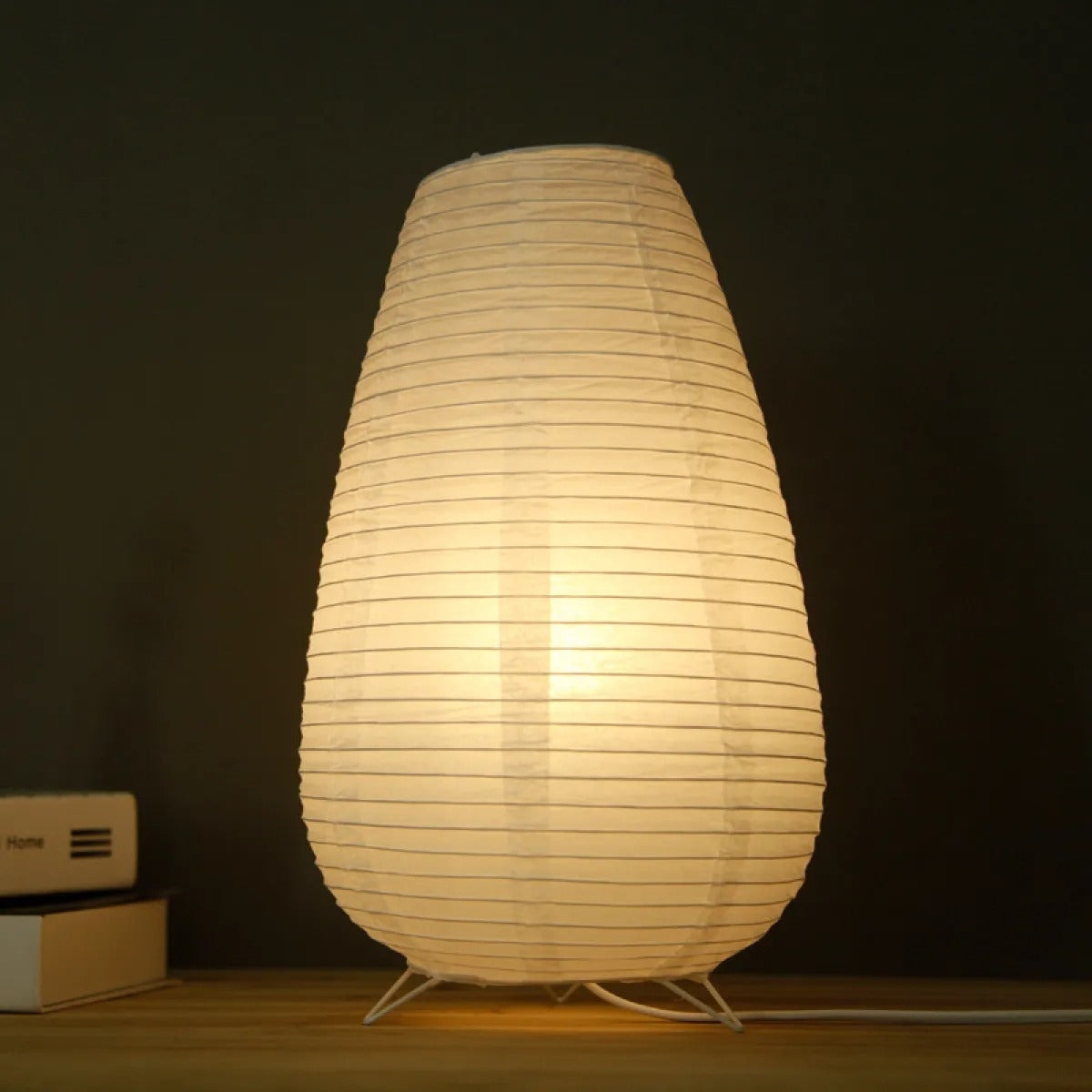 Aiko – Japanische Reispapierlampe fürs Tisch