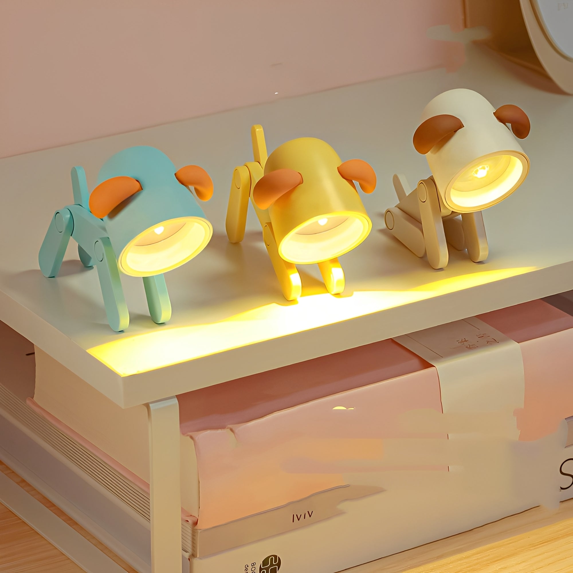 Nino – Handgemachte LED-Lampe für die Nacht