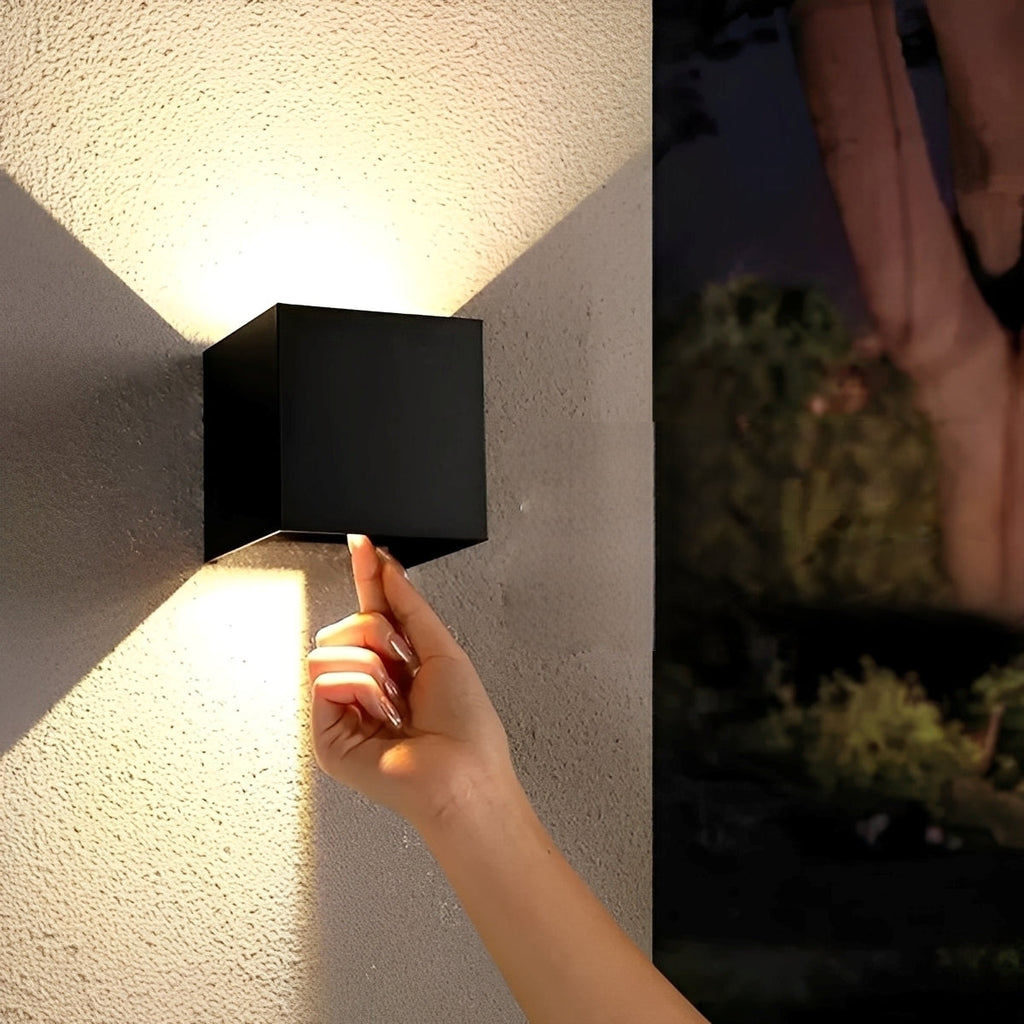 Rin – LED-Außenwandleuchte, wasserdicht