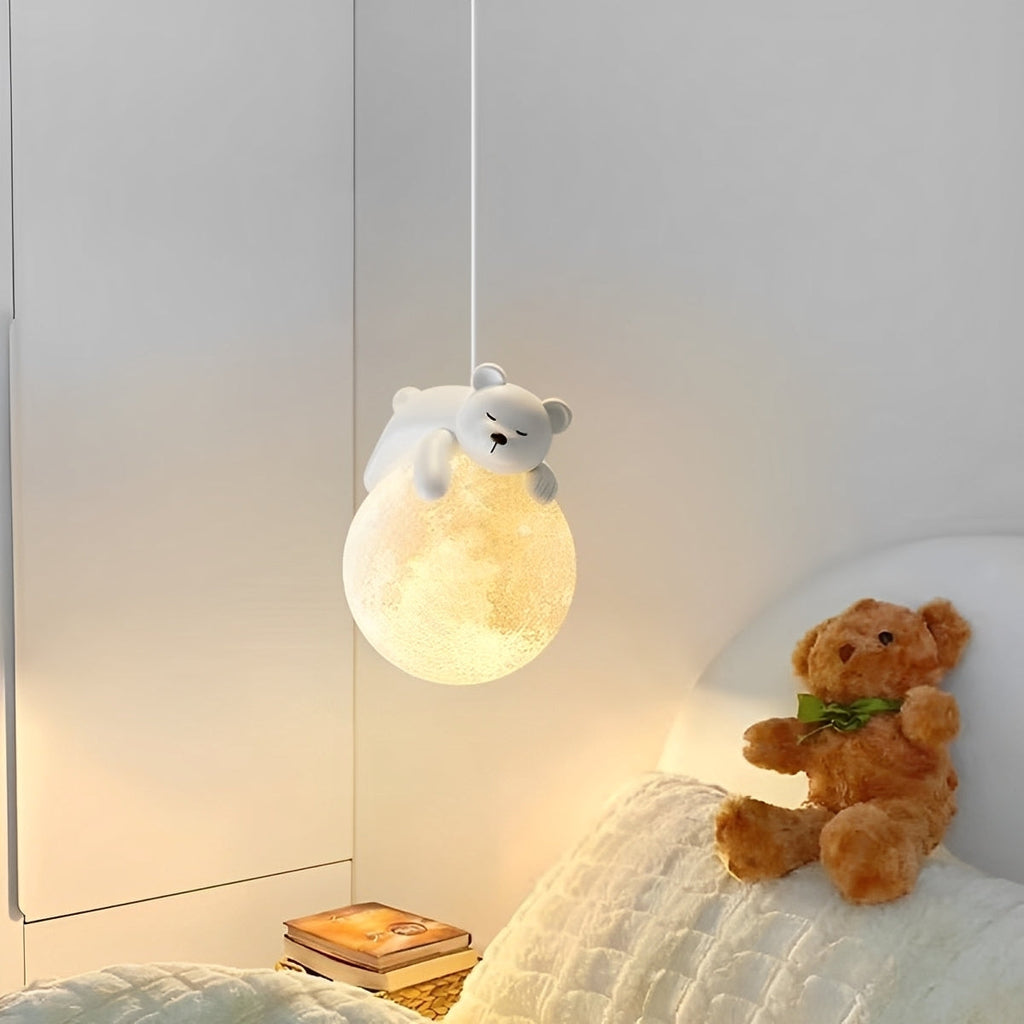 LumiKids – Deckenleuchte für Kinder mit Bär & Hase