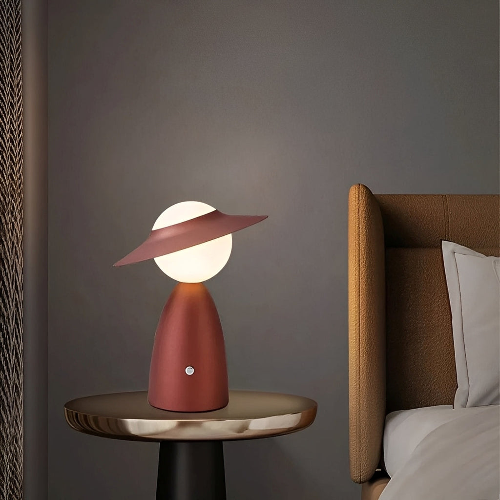 LumiElite – Kreative Metall-Tischleuchte mit USB-Ladung