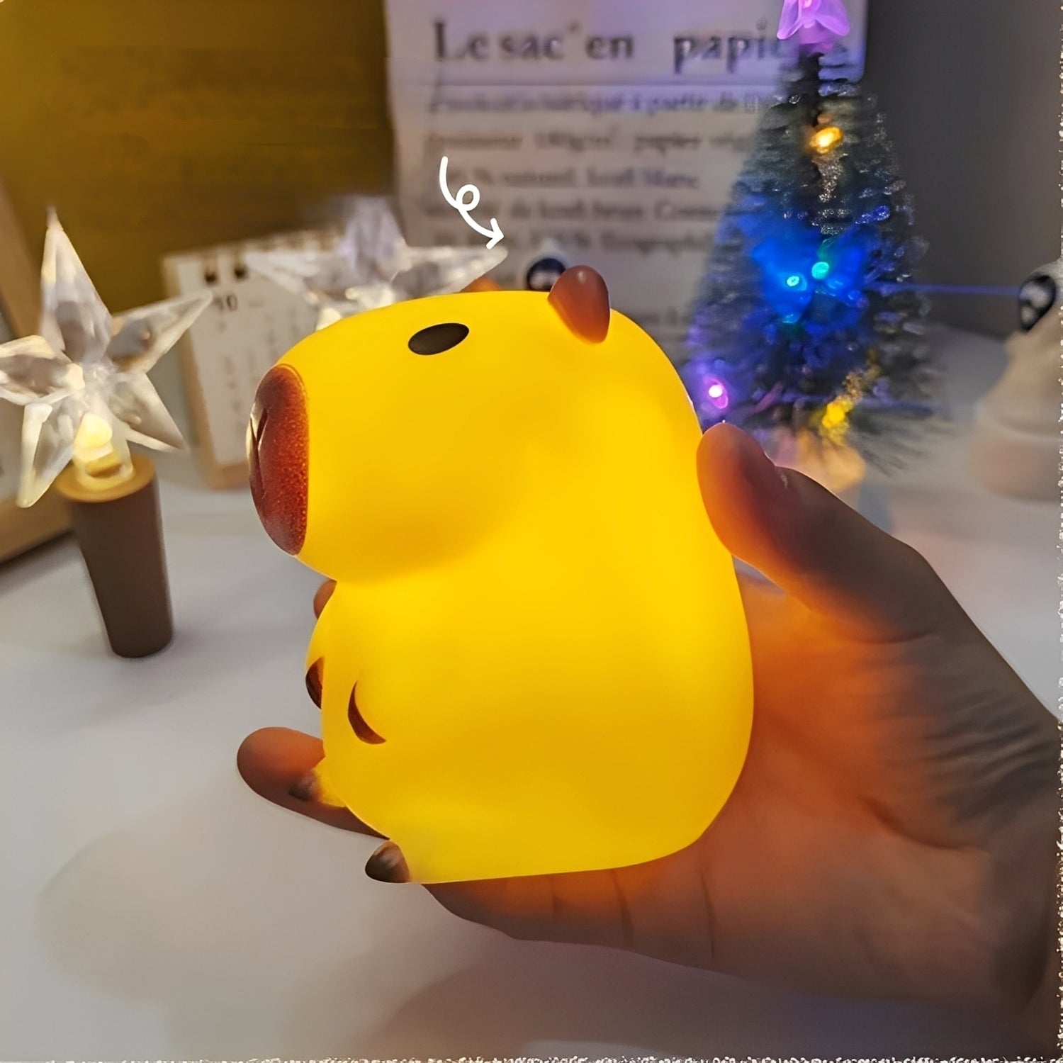 Lio – Kreative Nachtlampe im Meerschweinchen-Stil