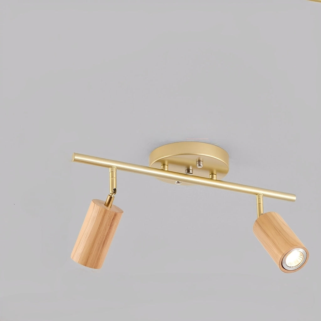 Nerea – Moderne Holz-Deckenlampe