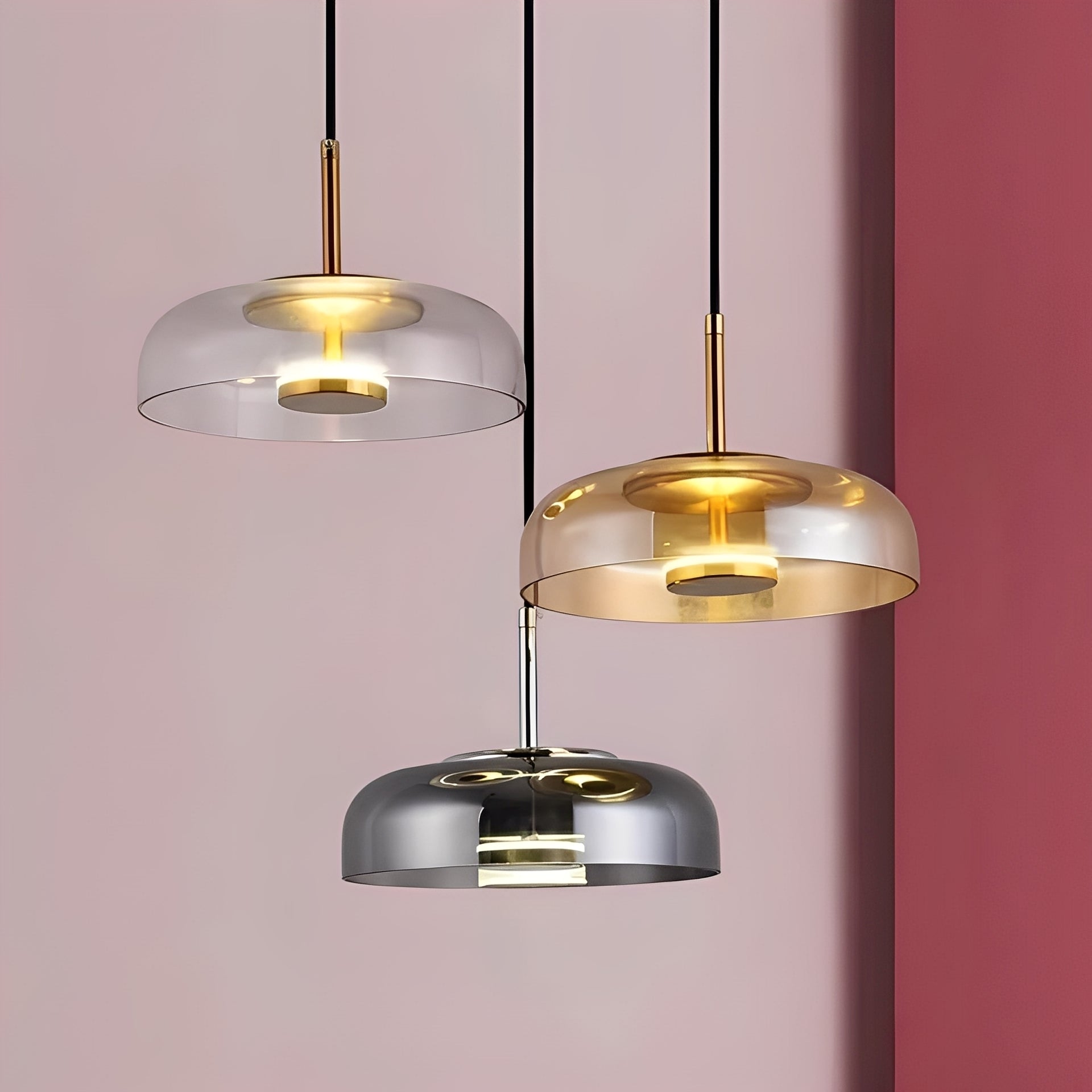 Marlie – Glas-Pendelleuchte im skandinavischen Stil