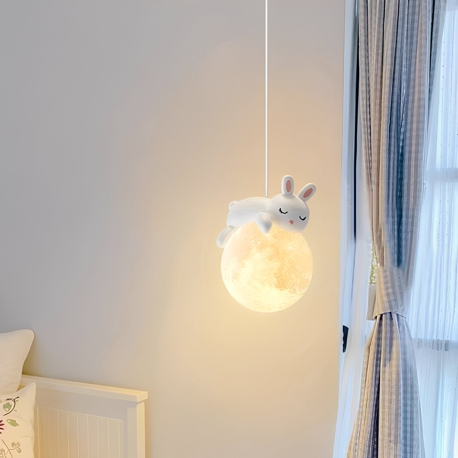 LumiKids – Deckenleuchte für Kinder mit Bär & Hase