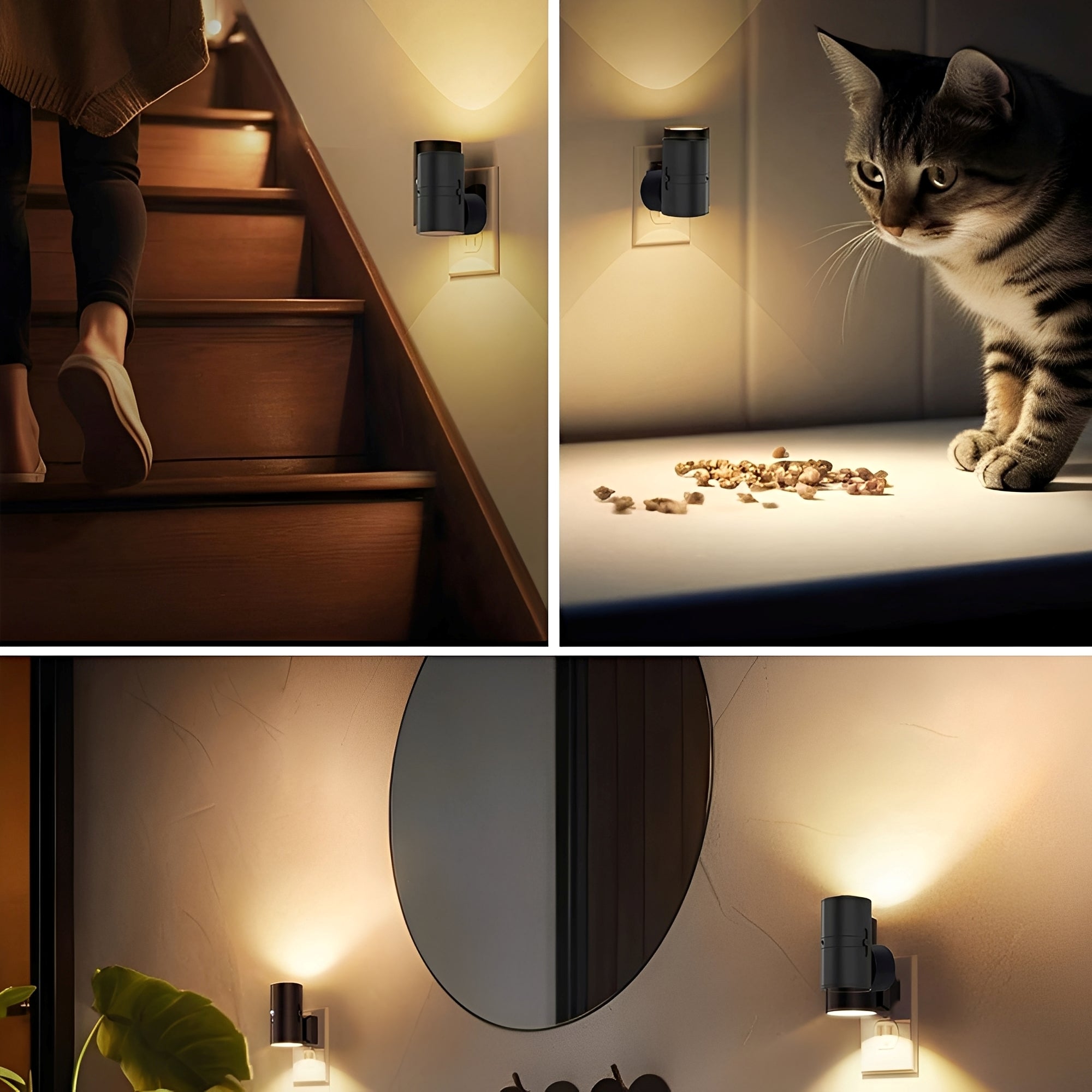 LumiGlow – LED-Wandleuchte mit verstellbarer Helligkeit