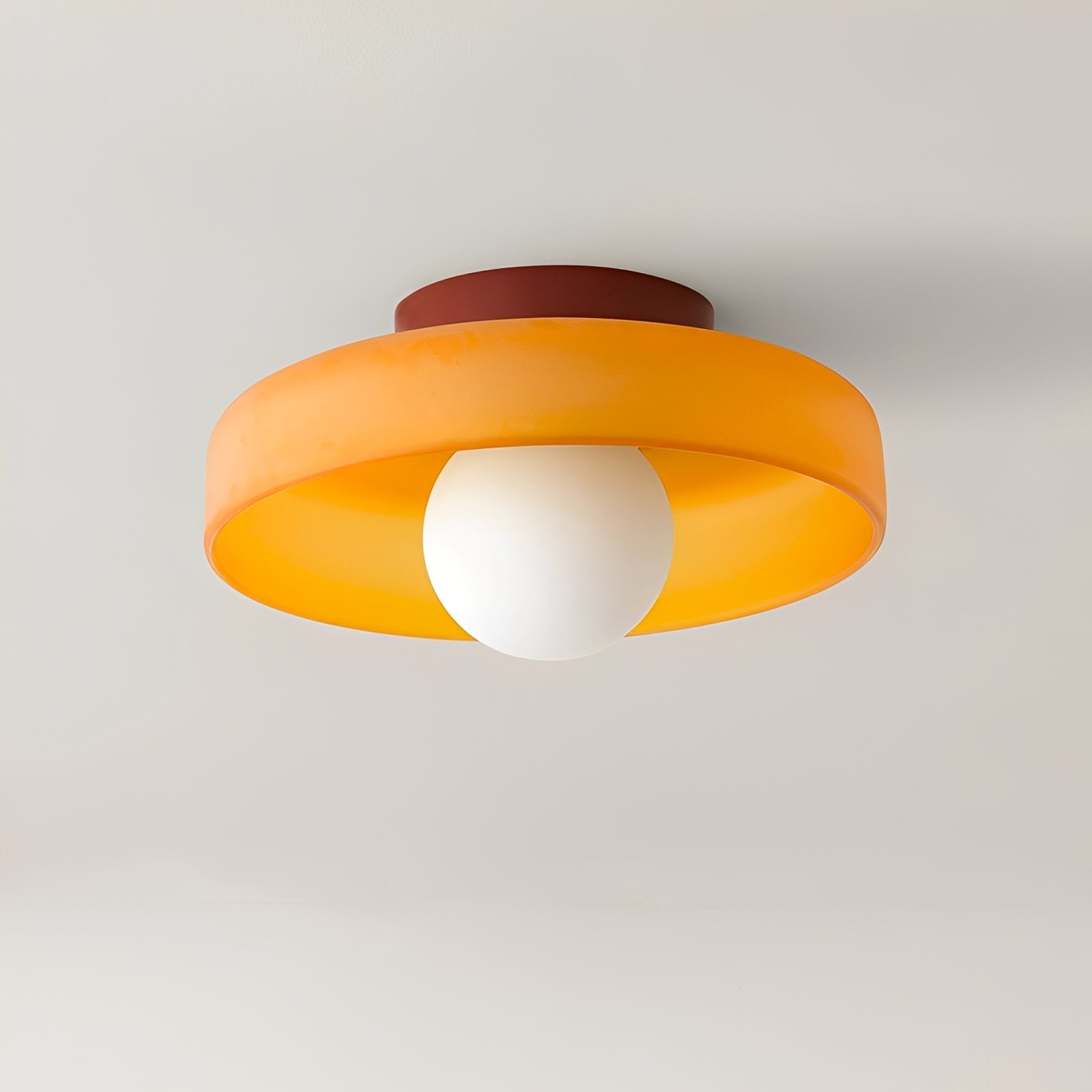Amelie – Retro-Deckenleuchte aus Glas